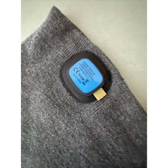 Hello Bello Beanie Cap with LED Light Gray Logo Hunting Outdoor Snow skiing EUC - Picture 7 of 9